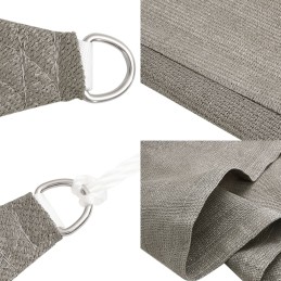 Šešėlių burė 160g/m² šviesiai pilka 2,5x3m HDPE