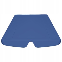 Baldakimas sodo sūpynėms, mėlynas, 150/130x105/70cm