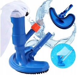 Baseino dulkių siurblys, skirtas valyti tvenkinio dugną, tinklelį, žarnos jungtį