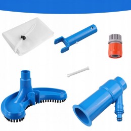 Baseino dulkių siurblys, skirtas valyti tvenkinio dugną, tinklelį, žarnos jungtį