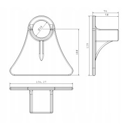 Atraminis pagrindas baseino vamzdžiams oe38 mm intex bestway