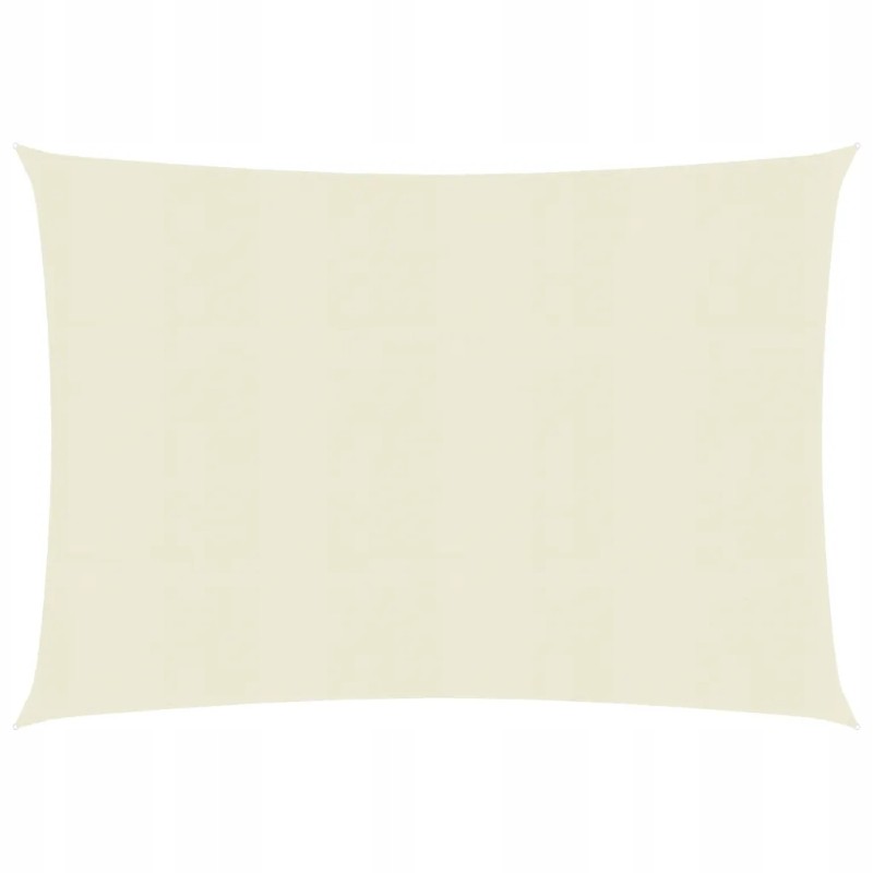 HDPE šešėlinė burė 2,5x3m, kreminė