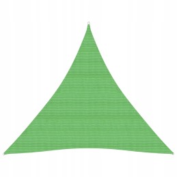 Pavėsinė burė, 160 g/m², šviesiai žalia, 4,5x4,5x4,5 m