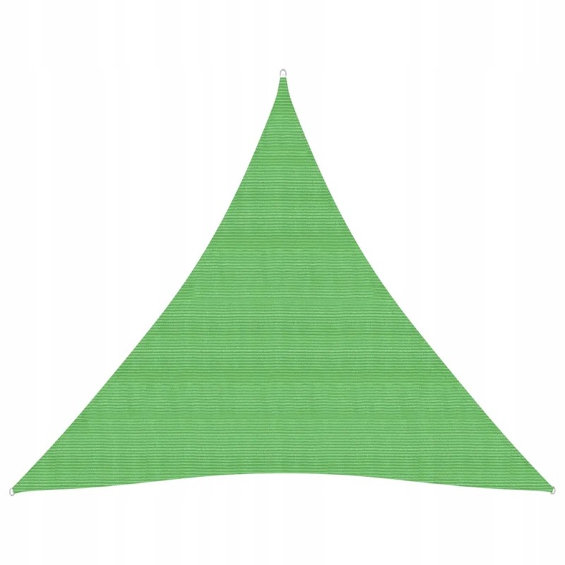 Pavėsinė burė, 160 g/m², šviesiai žalia, 4,5x4,5x4,5 m