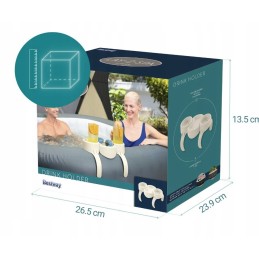 Bestway 60306 gulėjo su SPA polka gėrimų laikikliu sūkurinei voniai
