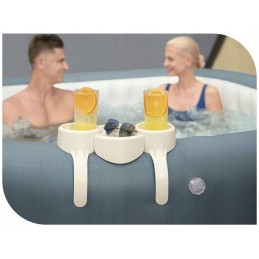 Bestway 60306 gulėjo su SPA polka gėrimų laikikliu sūkurinei voniai