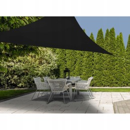 Progarden saulės burė 3x3x3 m tamsiai pilka trikampė
