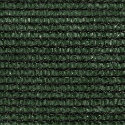 Šešėlis burės sodo terasos tentas tamsiai žalias, 3,5x3,5x4,9 m