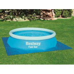 Tvirtas grindų kilimėlis sodo baseinui, tentas 274x274cm bestway 58000