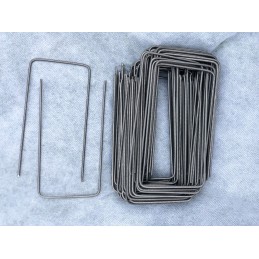 Metaliniai kaiščiai agro audinei agro audinei u15 100vnt plieniniai smeigtukai saulėtekis