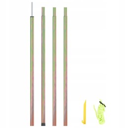 Sodo burės stulpas, 250 cm, cinkuotas plienas