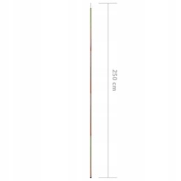 Sodo burės stulpas, 250 cm, cinkuotas plienas