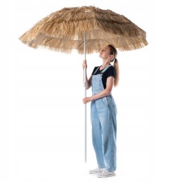 Havajų paplūdimio sodo skėtis, reguliuojamas, sulankstomas, terasa, balkonas, 155 cm
