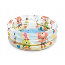 Pripučiamas irklavimo baseinas su gyvūnais paplūdimyje 57106