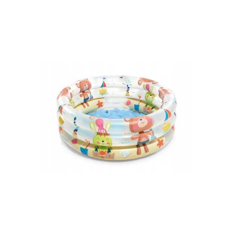 Pripučiamas irklavimo baseinas su gyvūnais paplūdimyje 57106