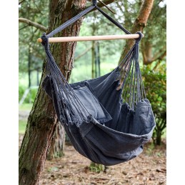 Pakabinama kėdė, braziliškas hamakas, pagalvėlės