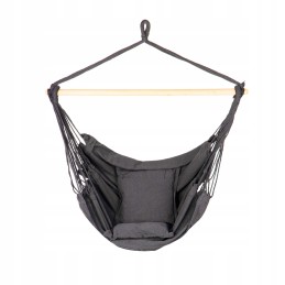 Pakabinama kėdė, braziliškas hamakas, pagalvėlės