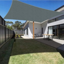 Sodo skėtis nuo saulės burinė markizė, atspari vandeniui 3x3m uv+