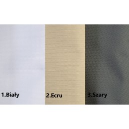 Baltas sodo šešėlis nuo saulės