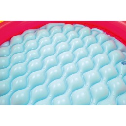 Pripučiamas baseinas vaikams, vaivorykštinis irklavimo baseinas, 70x24cm, bestway remonto komplektas