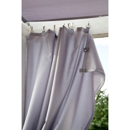 Ecru sodo šešėlis nuo saulės