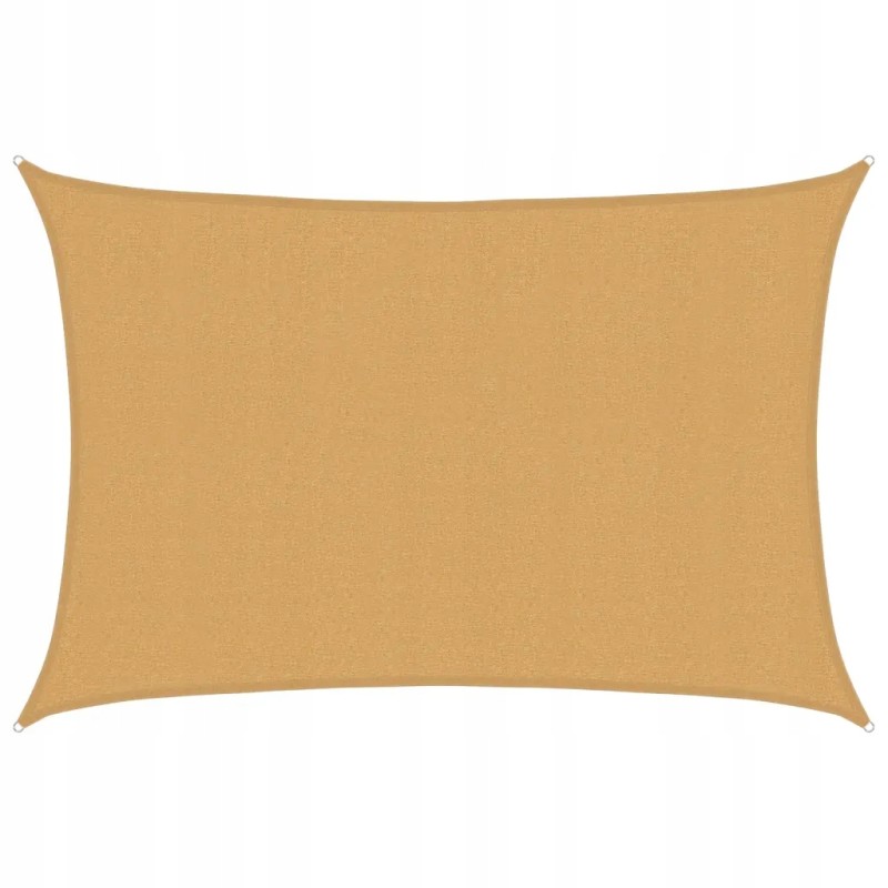 Pavėsinė burė, 160 g/m², smėlis, 2,5x4 m, HDPE