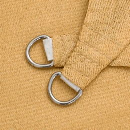 Pavėsinė burė, 160 g/m², smėlis, 2,5x4 m, HDPE