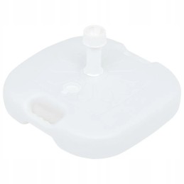 Skėčio pagrindas užpildytas vandeniu ir smėliu, 16 l, baltas