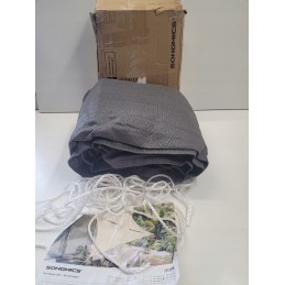 Songmics skydelis nuo saulės pilkas 3 x 4 cm