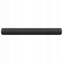 Šešėlių tinklelis, antracitas, 1x10 m, HDPE, 195 g/m²