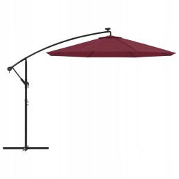 Pakaitinis užvalkalas bordo sodo skėčiui, 8 briaunos, 300 cm