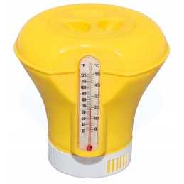 Bestway 58209 geltono termometro cheminių medžiagų dozatorius