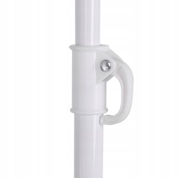 Sodo paplūdimio skėtis, reguliuojamas, 150 cm, nulaužtais lapais