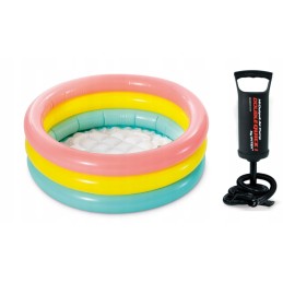 Intex 57107 irklavimo baseinas pripučiamas baseinas vaikams intex 68612 stūmoklinis siurblys