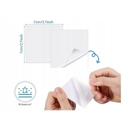 Lata lipnus TPU remonto rinkinys baseino čiužiniams 50vnt 7x7cm