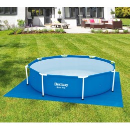 Brezento kilimėlis sodo baseino žolės dangai 274x274cm bestway 58000