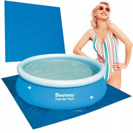 Brezento kilimėlis sodo baseino žolės dangai 274x274cm bestway 58000