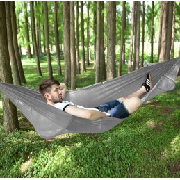 išgyvenimo turistinis hamakas, tinklelis nuo uodų, piknikas, didelis, patogus kelionei
