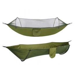 išgyvenimo turistinis hamakas, tinklelis nuo uodų, piknikas, didelis, patogus kelionei