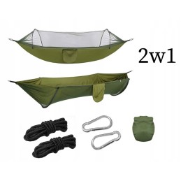 išgyvenimo turistinis hamakas, tinklelis nuo uodų, piknikas, didelis, patogus kelionei