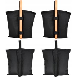 4x Velcro svorio krepšiai palapinei ar skėčiui sode palaikyti