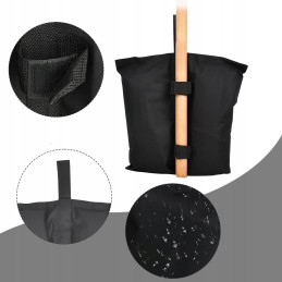 4x Velcro svorio krepšiai palapinei ar skėčiui sode palaikyti