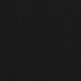 Balkono širma, juoda, 75x300 cm, medžiaginė