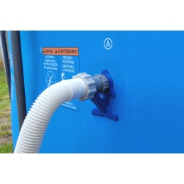 Baseino vamzdžių atrama intex bestway baseino vamzdžiams su 32x38 redukcijos adapteriu