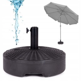 Skėčio stovas apvalus skėčio pagrindas su vandeniu užpildyta rankena 22 l