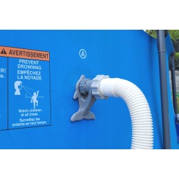 Baseino vamzdžių atrama intex bestway baseino vamzdžiams su 32x38 redukcijos adapteriu