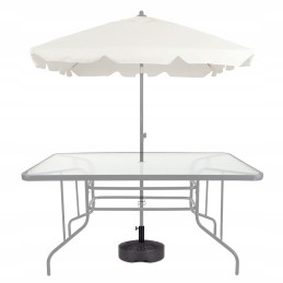 Skėčio stovas apvalus skėčio pagrindas su vandeniu užpildyta rankena 22 l