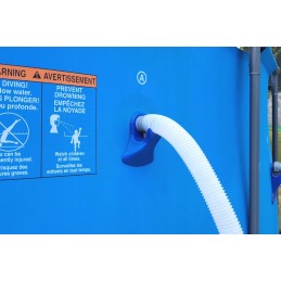 Baseino vamzdžio atrama Baseino vamzdžio laikiklis Intex Bestway OE 34mm x 40mm