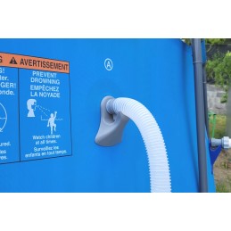 Baseino vamzdžio atrama Baseino vamzdžio laikiklis Intex Bestway OE 34mm x 40mm