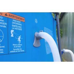 Atraminio vamzdžio laikiklis bestway intex rėmo baseinui 32 mm vamzdžiui